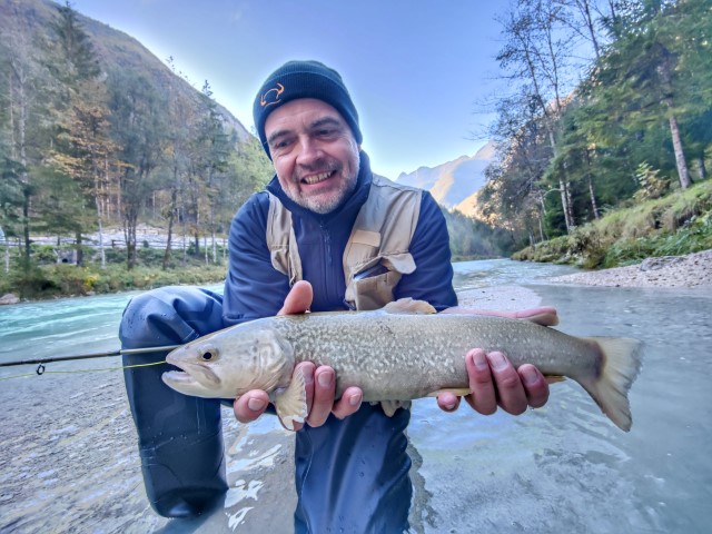 marble slovenia trout.